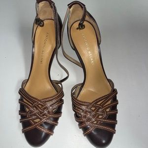 Antonio Melani Vero Women’s 6.5 pump heel brown